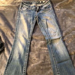 Used Miss Me Jeweled Jeans size 26